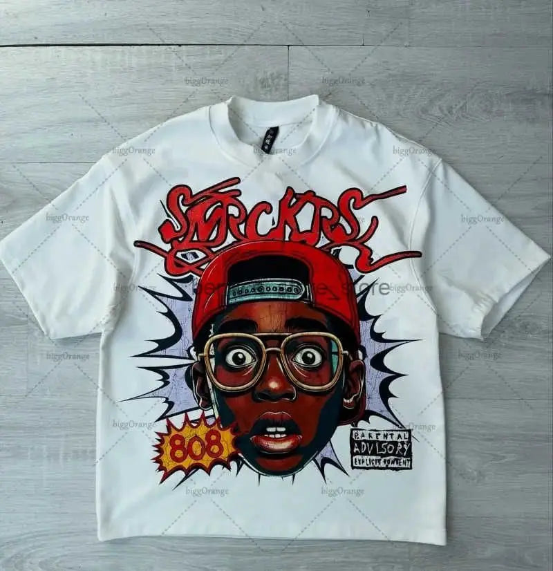 Trendy Y2K Cartoon Tee