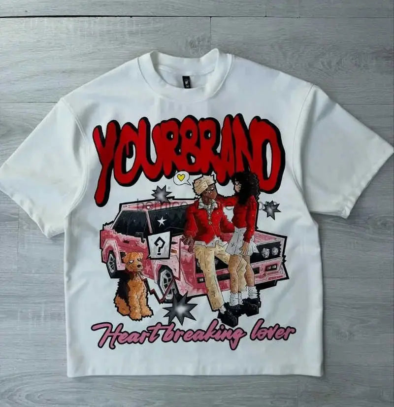 Trendy Y2K Cartoon Tee